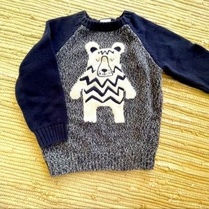Toddler knit sweater